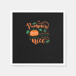 Pompoen specerij en alles leuke herfstdesi Herfst Servet