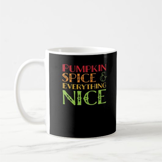 Pompoen specerij en alles mooi basic koffiemok (Links)
