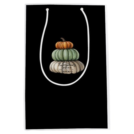 Pompoen specerij en alles mooi basic medium cadeauzakje (Voorkant)