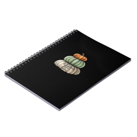 Pompoen specerij en alles mooi basic notitieboek (Linkerzijde)