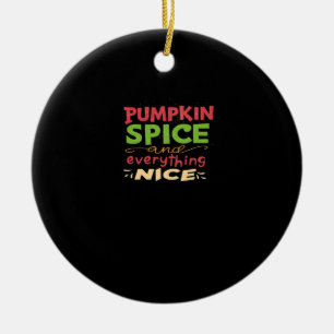 Pompoen specerij en alles mooi design keramisch ornament