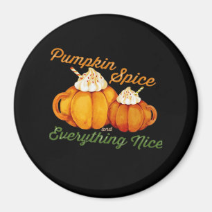 Pompoen specerij en alles mooi Herfst ontwerp Magneet
