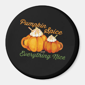 Pompoen specerij en alles mooi Herfst ontwerp Magneet