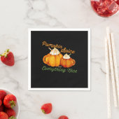 Pompoen specerij en alles mooi Herfst ontwerp Servet (Insitu)