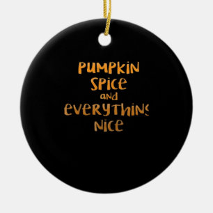 Pompoen specerij en alles mooi luiaard ontwerp keramisch ornament