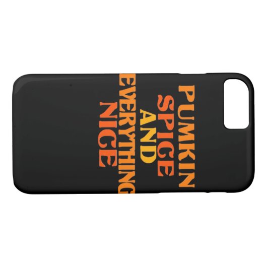 Pompoen specerij en alles mooie citaat luiheid Case-Mate iPhone case (Achterkant (Horizontaal))
