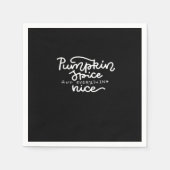 Pompoen specerij en alles mooie print servet (Voorkant)