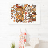 Pompoen Specerij en Jezus Christus Spandoek (Insitu)