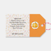 #Pompoen Specerij #Thuisgemaakte Bad & Body Label Cadeaulabel (Voorkant (Horizontaal))