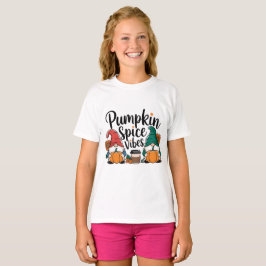 Pompoen specerij vibes t-shirt