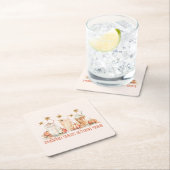 Pompoen specerijen Herfst Herfst Drink Grappig Quo Kartonnen Onderzetters (Insitu)