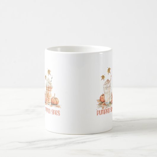 Pompoen specerijen Herfst Herfst Drink Grappig Quo Koffiemok (Center)