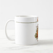Pompoen Specerijen Koffie Vintage Stijl Aangepaste Koffiemok (Links)
