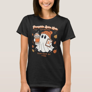 Pompoen Speciaal Latte Geest Gepersonaliseerde Naa T-shirt