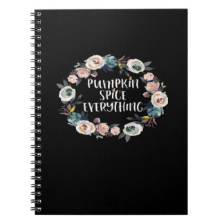 Pompoen Spice Alles Grappig Halloween Herfst Sayi Notitieboek