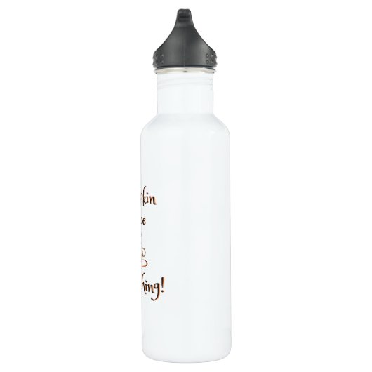 Pompoen Spice Alles Herfst Herfst Koffie Latte Waterfles (Rechts)