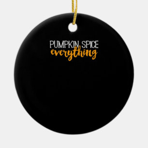 Pompoen Spice Alles Herfst Herfst Seizoen Essent Keramisch Ornament