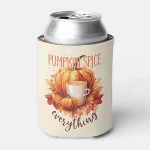 Pompoen Spice Alles - Laat & Herfst Bladerwerk Blikjeskoeler
