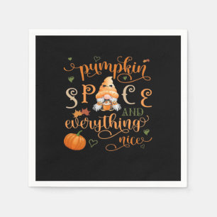 Pompoen Spice & Alles Leuk Essentieel Servet
