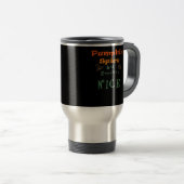 Pompoen Spice & Alles Mooi - Grappig Ontwerp Reisbeker (Voorkant rechts)