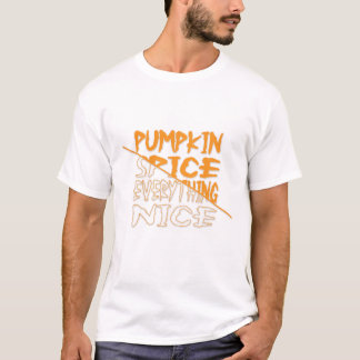 Pompoen Spice Alles Mooi Halloween T-shirt