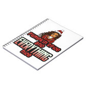 Pompoen Spice & Alles Mooi Zwart Meisje Magic S Notitieboek (Linkerzijde)