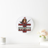 Pompoen Spice & Alles Mooi Zwart Meisje Magic S Ronde Klok (Huis)