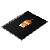 Pompoen Spice & Alles Mooie Herfst Kleurrijke Koff Notitieboek (Linkerzijde)