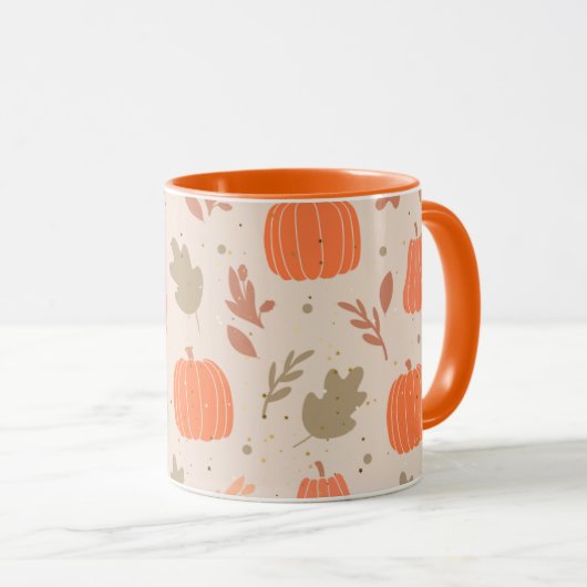 Pompoen Spice & Alles Mooie Herfst Mok (Voorkant rechts)