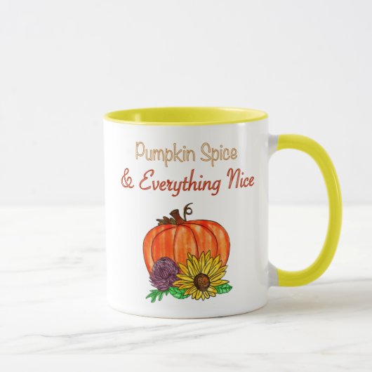 Pompoen Spice & Alles Mooie Herfst Mok (Rechts)