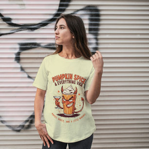 Pompoen Spice & Alles Vice Funny Thanksgiving Tri-Blend Shirt