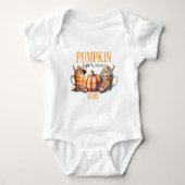 Pompoen Spice Baby - Herfst Romper (Voorkant)
