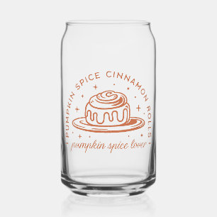 Pompoen Spice Cinnamon Rolls Blikvorm Glas