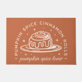 Pompoen Spice Cinnamon Rolls Deurmat (Voorkant)