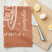 Pompoen Spice Cinnamon Rolls Theedoek (Quarter Fold)