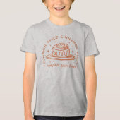 Pompoen Spice Cinnamon Rolls Tri-Blend Shirt (Voorkant)