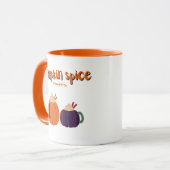 Pompoen Spice drinken schattige pompoen voor herfs Mok (Voorkant links)