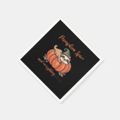 Pompoen Spice en alles luiaard Servet (Hoek)