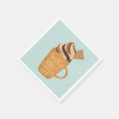 Pompoen Spice En Alles Mooi Latte Servetten (Hoek)