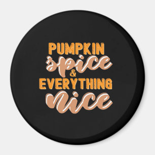 Pompoen Spice en alles mooie herfst Magneet