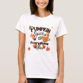 Pompoen Spice en alles Nice Women's T-shirt (Voorkant)