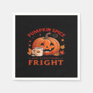 Pompoen Spice en alles schrikken Halloween Desi Servet