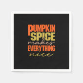 Pompoen Spice en alles wat leuk Happy Pumpkin SP Servet (Voorkant)