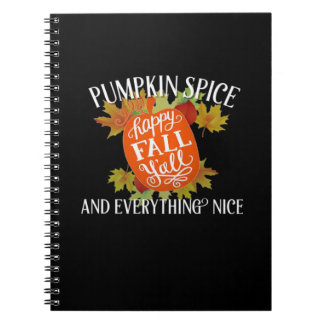Pompoen Spice en alles wat leuke Herfst Classic Notitieboek