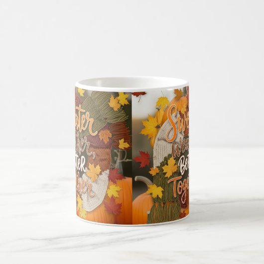 Pompoen Spice en slecht advies - Grappige Herfst M Koffiemok (Center)