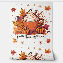 Pompoen Spice Esthetisch Gezellig Herfst Patroon