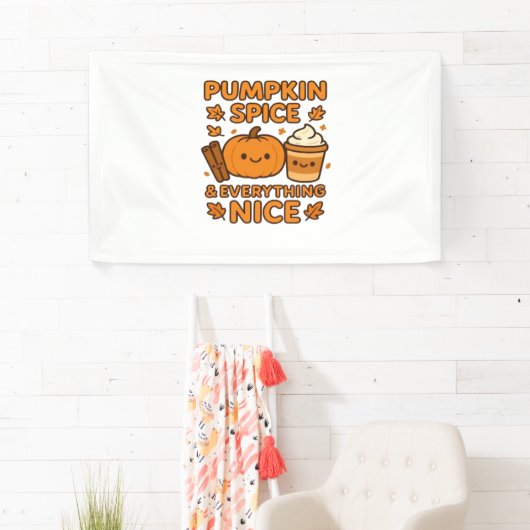 Pompoen Spice & Everything Nice – Gezellige Herfst Spandoek (Insitu)