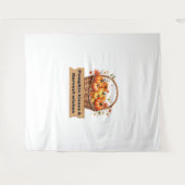 Pompoen Spice & Everything Nice – Gezellige Herfst Wandkleed (Voorkant (horizontaal))