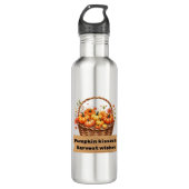 Pompoen Spice & Everything Nice – Gezellige Herfst Waterfles (Voorkant)