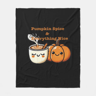 Pompoen Spice & Everything Nice - Herfst Herfst Fleece Deken